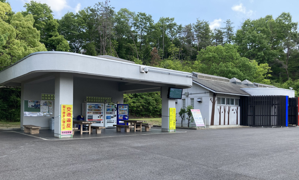 西広瀬PA（上り・下り）外観