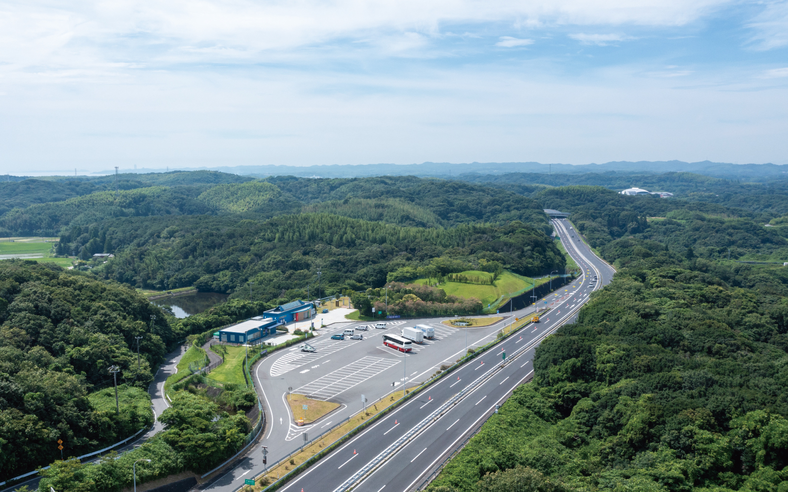 美浜PA（下り）外観