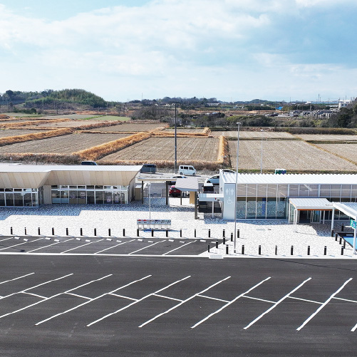 一般道からご利用頂けます